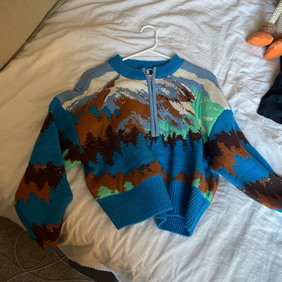 BDG quarter zip cropped sweater - Picture 1 of 3